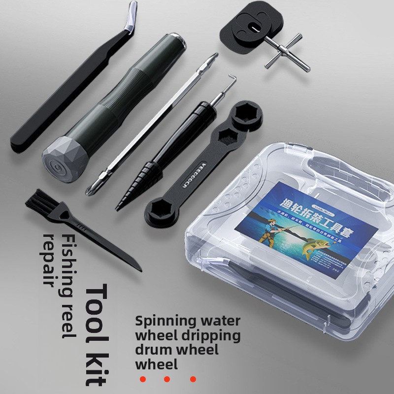 Reel Repair Kit - Набор инструментов для обслуживания рыболовных катушек,